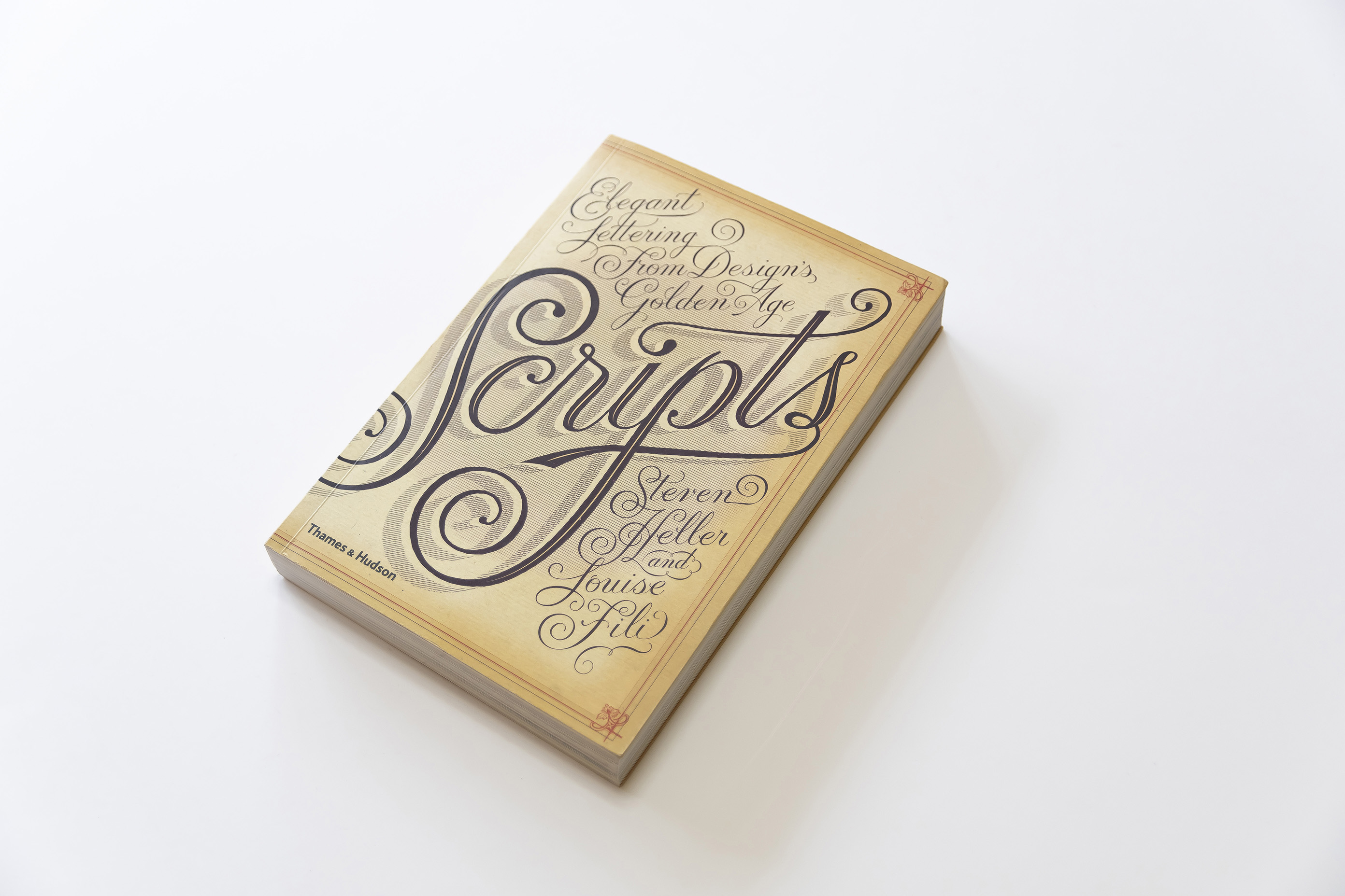 Gold Lettered Designer Books