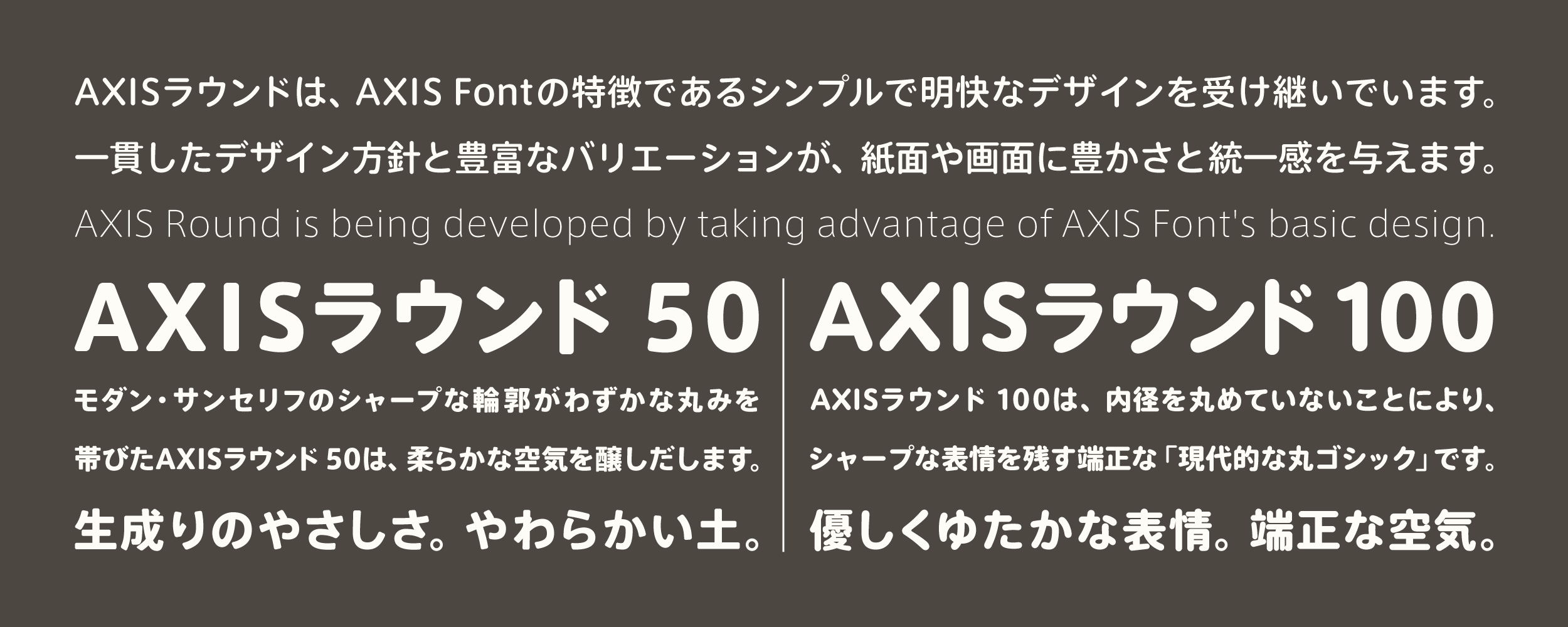 Axisラウンド Type Project タイププロジェクト