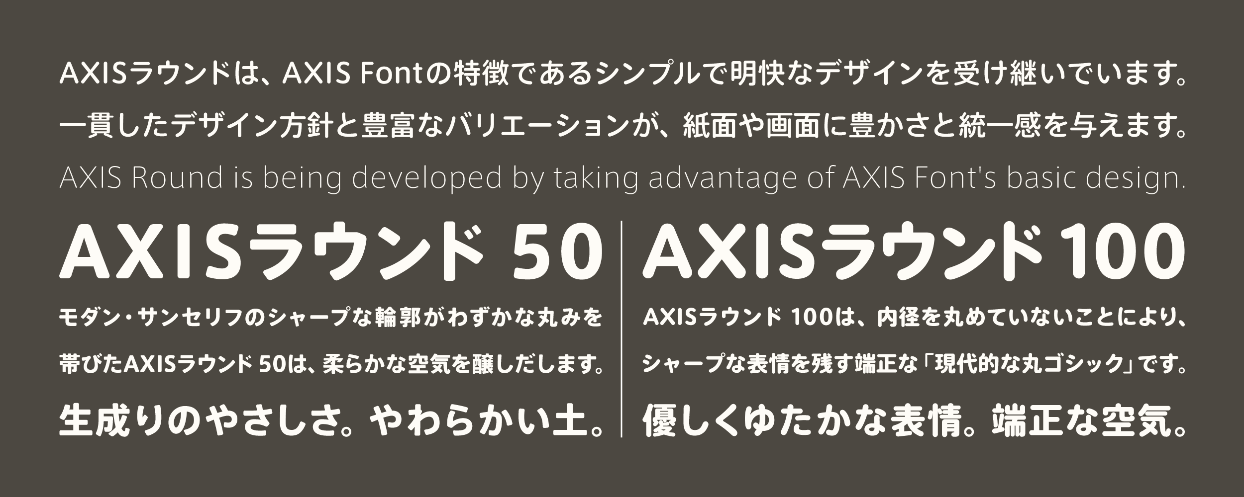 AXISラウンド | Type Project | タイププロジェクト